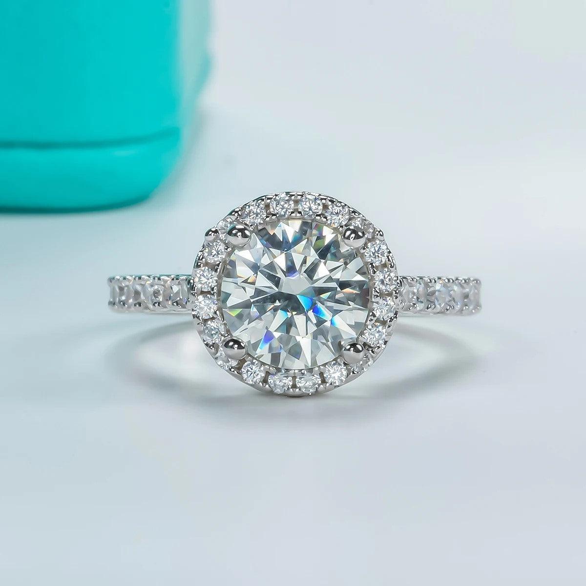 Anel Cadenza Moissanite