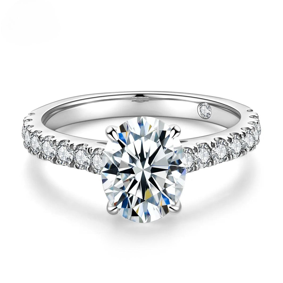 Anel Florentine Moissanite