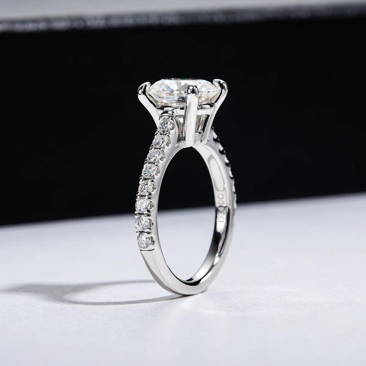 Anel Florentine Moissanite