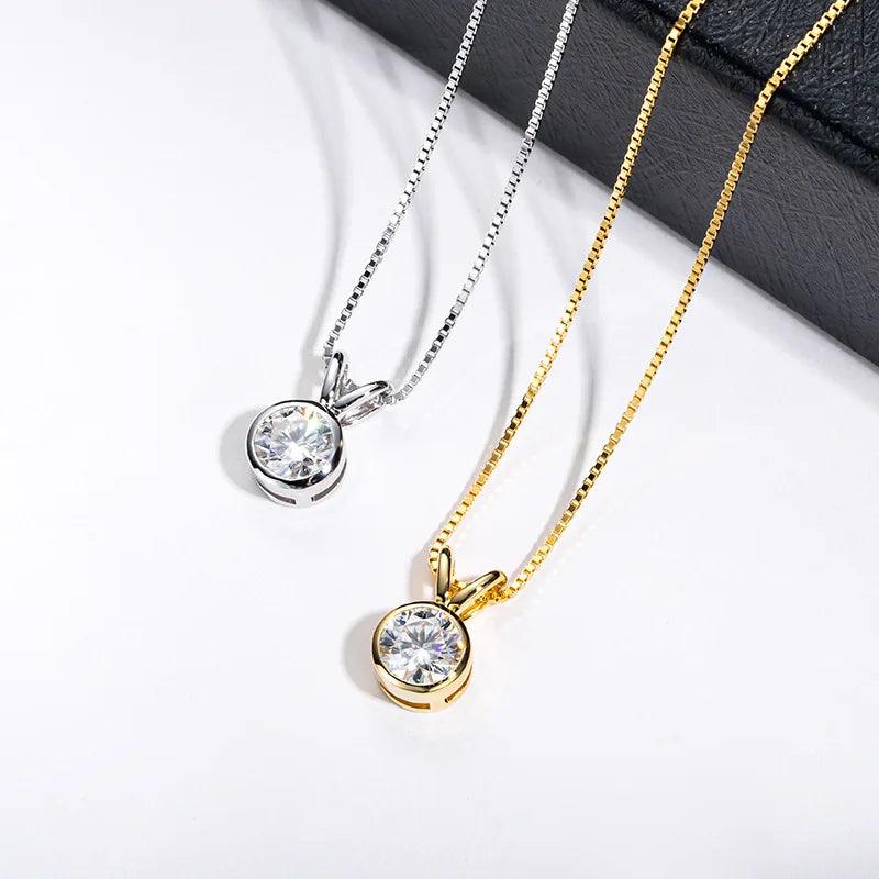 Colar Orion Gold Moissanite