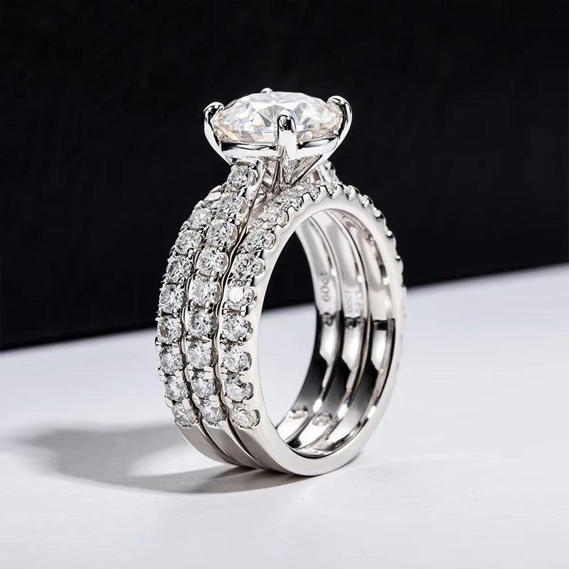 Anel Magnífico Moissanite