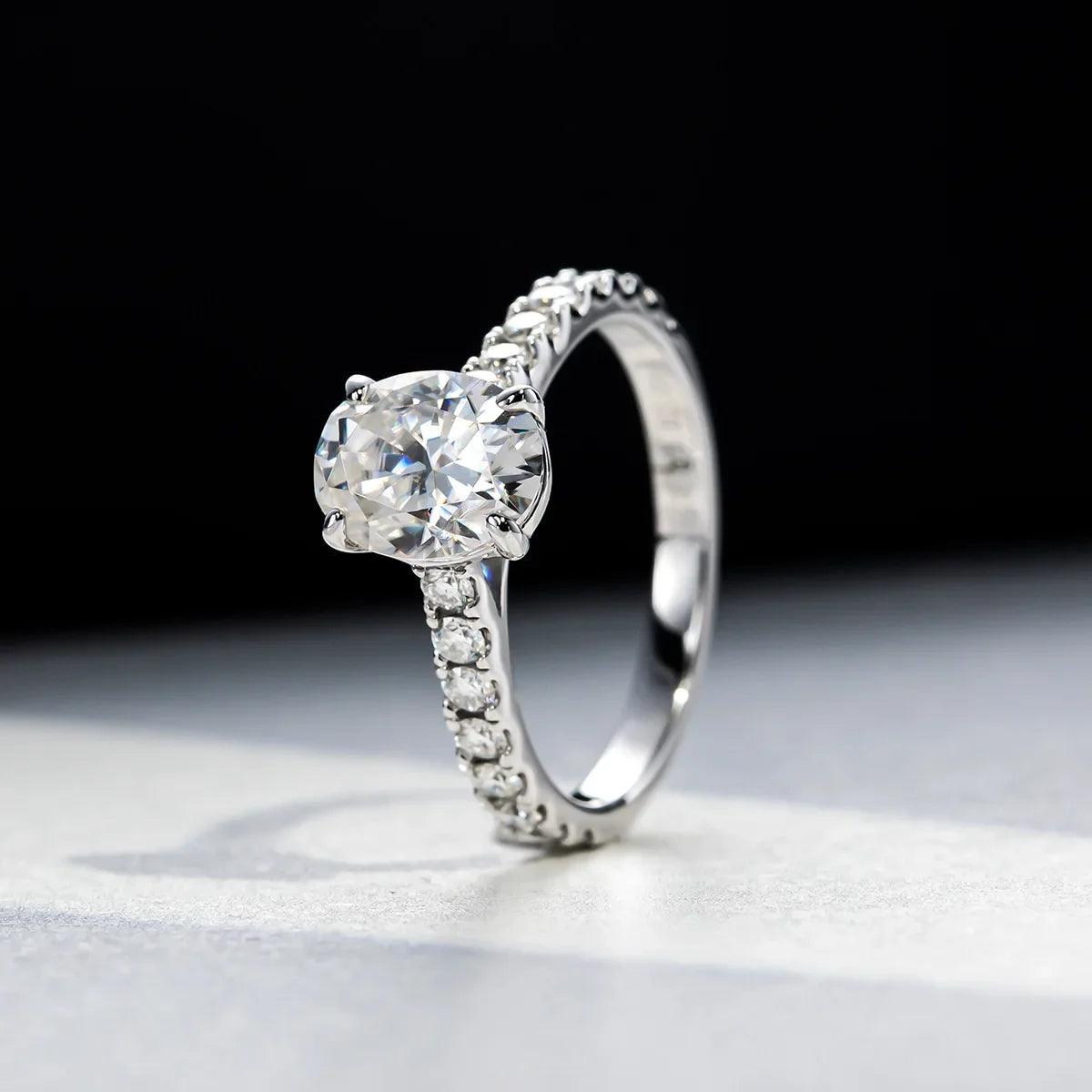 Anel Florentine Moissanite