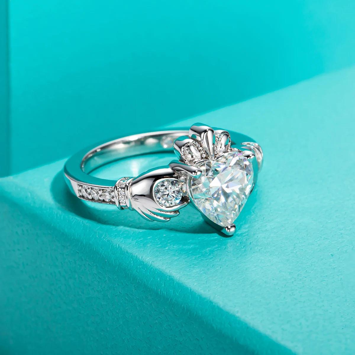 Anel Amor Expresso Moissanite