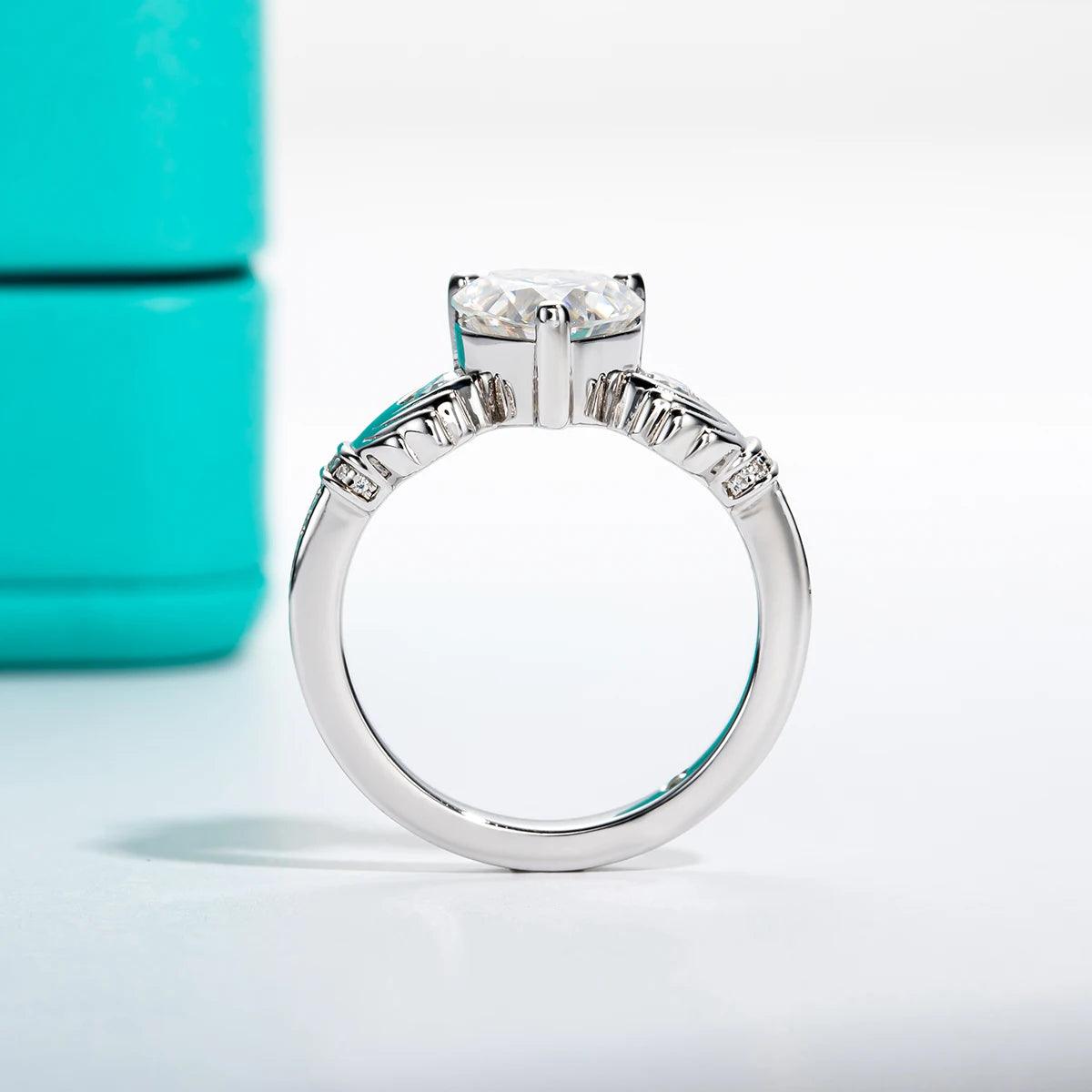 Anel Amor Expresso Moissanite