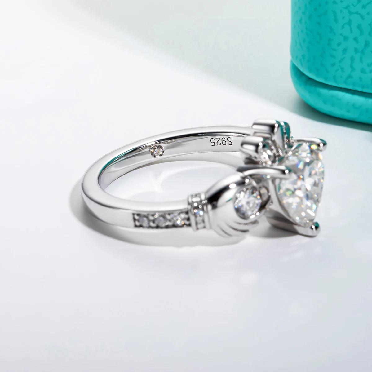 Anel Amor Expresso Moissanite