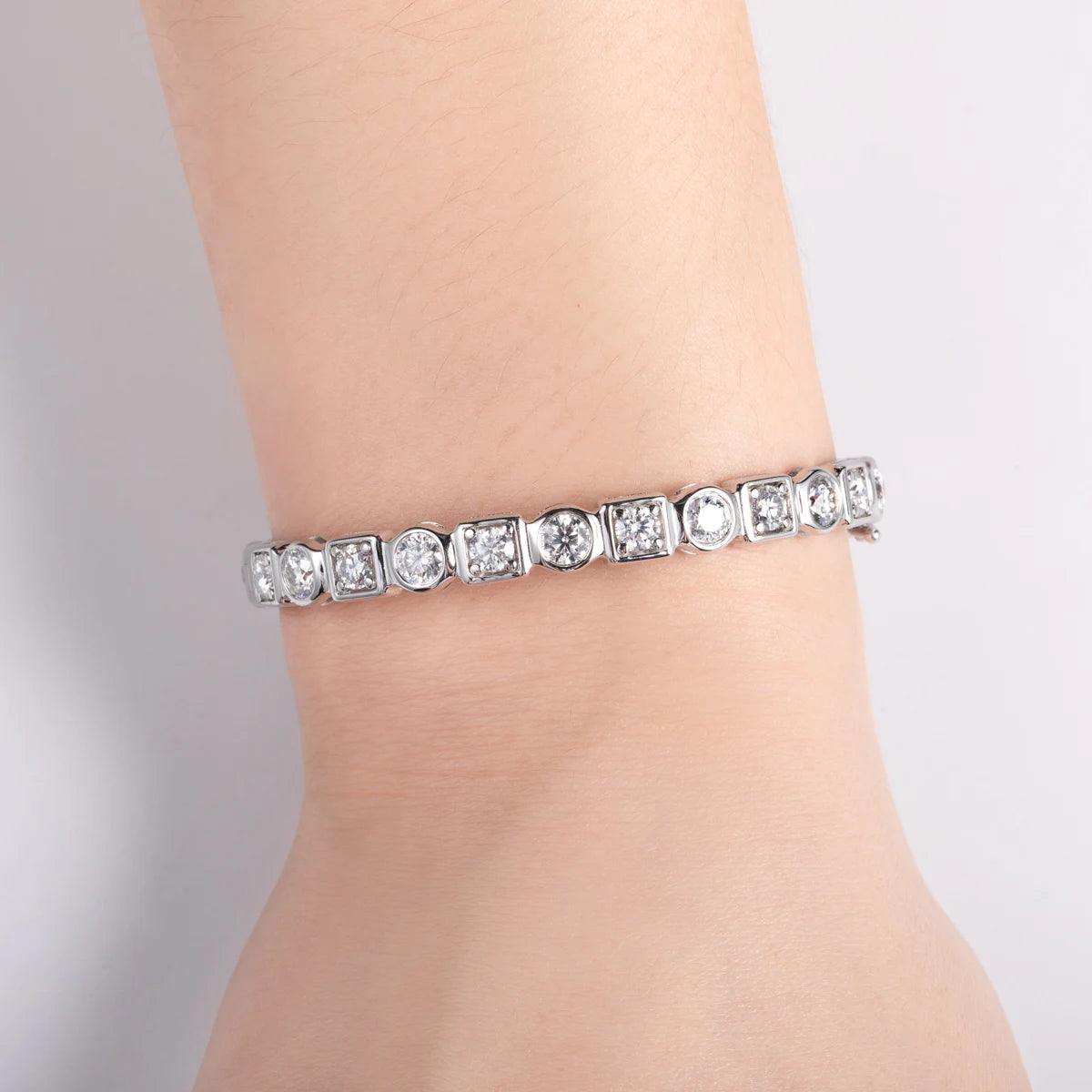 Bracelete Soberana Moissanite